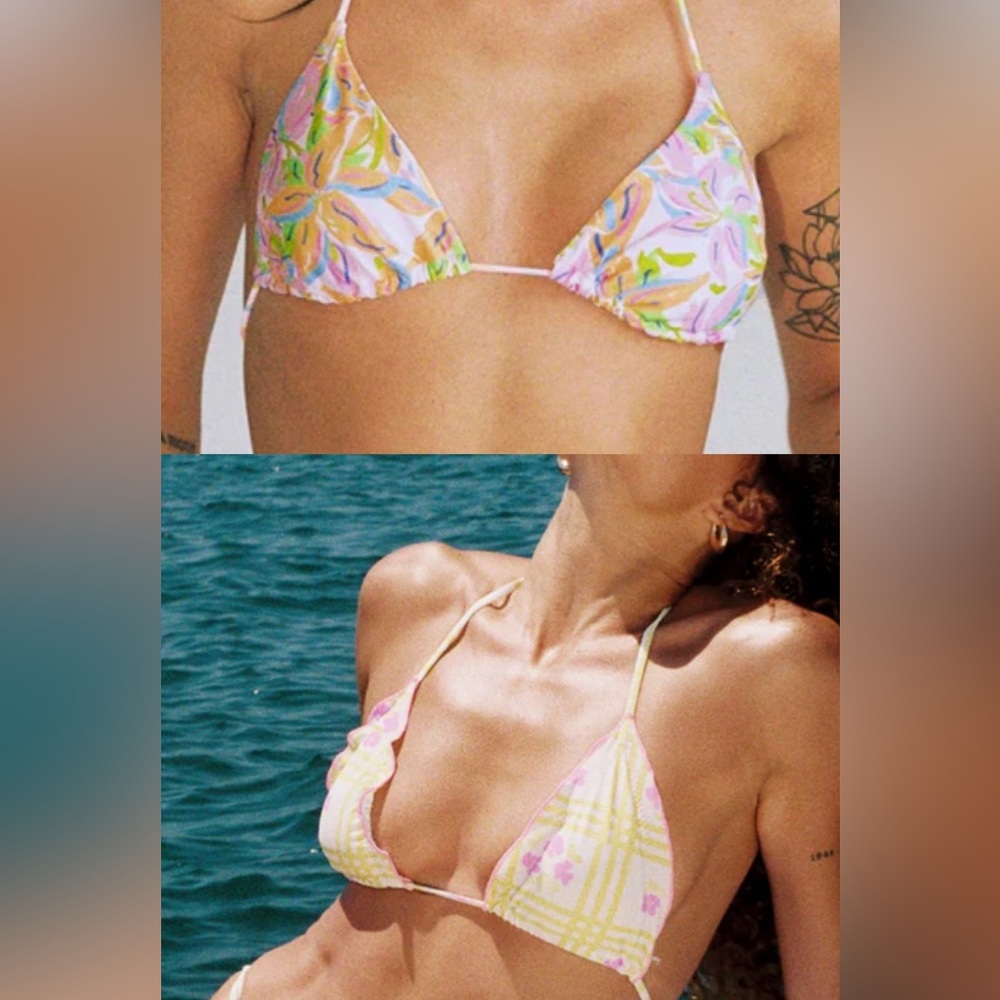 Two Princess Polly Bikini tops